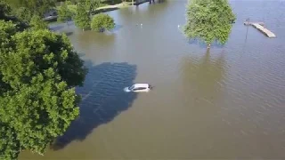 Drone Video Producer in Des Moines, IA - Grays Lake Flood