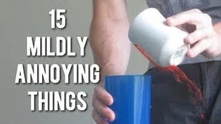 15 mildly annoying things in everyday life