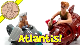 Disney's Atlantis The Lost Empire, 2001 McDonald's Retro Happy Meal Set