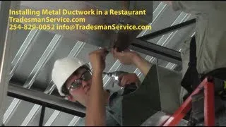 Commercial Metal Duct Installation