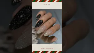 Идеи стильного маникюра на Новый Год 2023 #маникюр #manicure