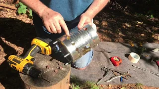 How To Build One Of The Fastest Starting, Hottest Burning Hobo Stoves On The Planet!