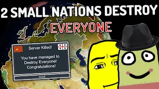 How We KILLED THE WHOLE SERVER as 2 SMALL NATIONS - Rise of Nations