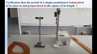 Does the period of a simple pendulum depend on its mass and its length?