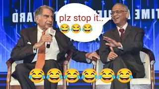 Ratan tata fun with Narayan Murthy | Ratan tata joke | #ratantata #narayanmurthy #Tiemumbaiconclave