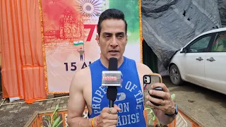 Anupamaa Serial Actor Sudhanshu PandeyCelebrates 75th Independence Day on Sets | Exclusive Interview