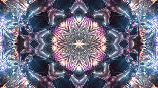 4HRS of Video Mandala Visuals   Psychedelic Background Ambient Art Experience   No Sound