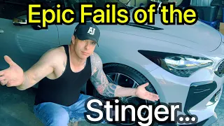 5 Things I "HATE" About My KIA STINGER #review