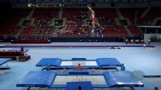 KISHI Daiki (JPN) - 2017 Trampoline Worlds, Sofia (BUL) - Qualification Trampoline Routine 2