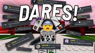 I Did Your Awful Combat Warrior Dares