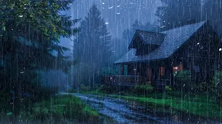 Gentle Night Rain - Rain Sounds For Sleeping - Beat Insomnia, Relax,Study, ASMR, Meditation