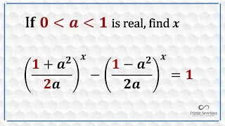 An Equation For  Weierstrass Substitution