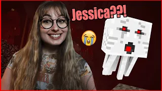JESSICA MENJ INNEN!!😒 I Minecraft Túlélő