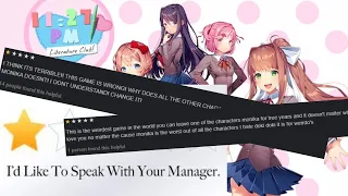 We Need to Talk About These BAD DDLC REVIEWS