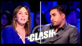 المقطع الذي حذفته قناة الحوار التونسي  Psyco M VS Maya Ksouri
