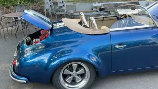 2.5L 180 HP Suby widebody Speedster replica walk-around, tour, for sale!