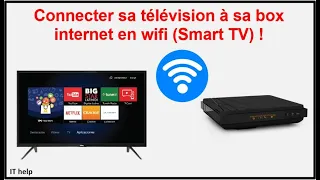 Connecter sa télévision à sa box internet en wifi ( Smart tv ) ! 📺