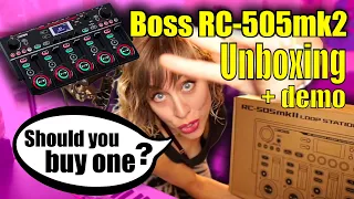 Unboxing and demo of the new Boss RC-505mk2