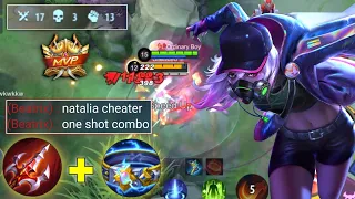 You Should Try This Natalia True Damage Item | Top Global Natalia Gameplay - Mobile Legends