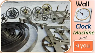 how to fit old wall clock machine? old wall clock machine | Bim Bam wall clock |