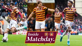 INSIDE MATCHDAY: Bradford City v Wrexham