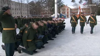 В Серпуховском филиале Военной академии РВСН им. Петра Великого состоялся девятый выпуск прапорщиков