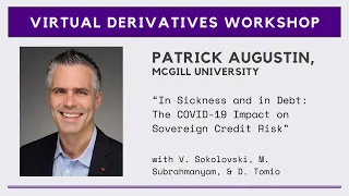 Patrick Augustin -- In Sickness and in Debt: The COVID-19 Impact on Sovereign Credit Risk