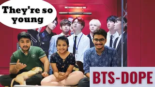 Indians reaction to BTS(방탄소년단) _ DOPE(쩔어) || WTF reactions || Genuine reaction