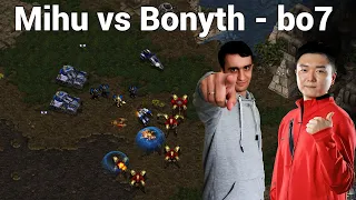 StarCraft 1: TOP non-Korean bo7 - Mihu vs Bonyth Part 1 | RISS