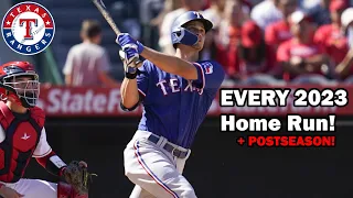 Texas Rangers: ALL 2023 Home Runs + Postseason!