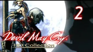 Devil May Cry HD Collection Walkthrough - Part 2 [Mission 2] Judge of Death XBOX PS3