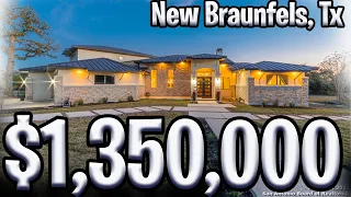 Gorgeous Luxury Home in New Braunfels, Texas (Vintage Oaks) #NewBraunfelstx #Luxuryhomes #SanAntonio