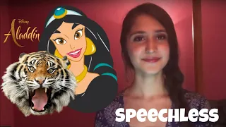 Cover Of Speechless by Naomi Scott from the Aladdin Live Action Soundtrack.