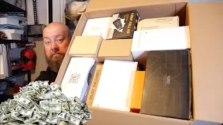 I bought a $955 Amazon Customer Returns ELECTRONICS Liquidation Mystery Box + What's Inside