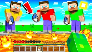 Minecraft BUT If I DIE My Friends LOSE! (impossible)