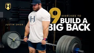 9 Exercises to Build a Big Back | Justin Shier Back Workout