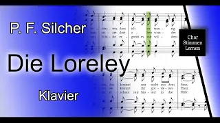 Die Loreley (P. F. Silcher) – alle Stimmen (Klavier) / all voices (piano)