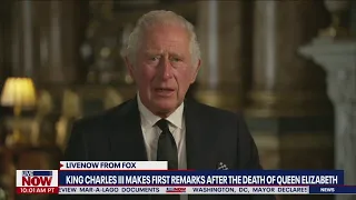 King Charles III gives first address as sovereign after Queen Elizabeth's death | LiveNOW from FOX