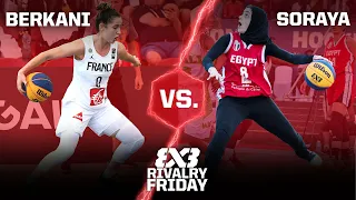 BEST HANDLES in 3x3 women's game? Soraya vs. Berkani | FIBA 3x3 Rivalry Friday