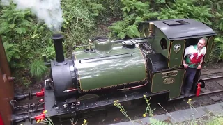 Talyllyn Railway - Sir Haydn leaving Dolgoch