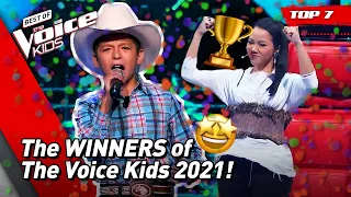 The Blind Auditions of the WINNERS of The Voice Kids 2021! 🏆| Top 7