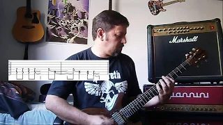 Judas Priest - No Surrender (guitar cover w/ tabs)