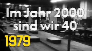 ARD/NDR Pausenfilm mit Antje, Ansage und Doku: "Im Jahr 2000 sind wir 40" (16.02.1979)