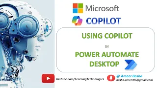Power Automate Desktop || Using Microsoft CoPilot in Power Automate Desktop