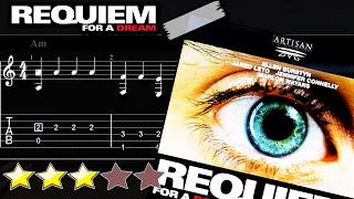 Requiem for a Dream - Easy Guitar Fingerstyle Tutorial [ FREE TAB ]