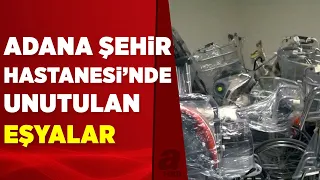 Adana Şehir Hastanesi'nde unutulan ilginç eşyalar | A Haber