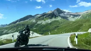 San Bernardino Pass in a Japan Import Mercedes E55 AMG (W211) July 2023