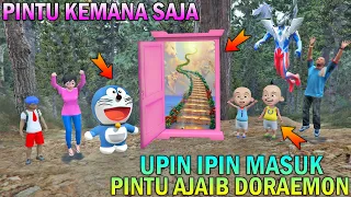 UPIN IPIN MASUK PINTU AJAIB DORAEMON, ULTRAMAN ZERO KAGET - GTA 5 BOCIL SULTAN