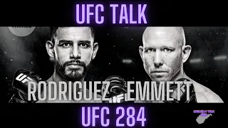UFC Talk- 284 - Is Yair Rodriguez vs Josh Emmett for the INTERIM title the right move? Perth Co-Main
