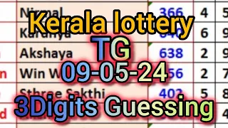 09-05-24 Thu Karunya Plus-521 KL Lottery Chart Guessing Today 💯👍
